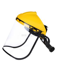 Delta PC Chemical Protective Face Shield + Bracket BALBI2; 101304 - Yellow