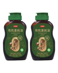 Jingdong Homemade Organic Vegetarian Oyster Sauce 576g, Matsutake Flavor Enhancer, 0 Additives, Squeeze Bottle 288g*2, Color Enhancing, Flavor Boosting, Aroma Enhancing