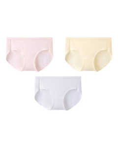 Jingdong Homemade [Modal Series] 80S Modal Women's Underwear, Antibacterial Seamless 3-Pack, Set 1 L