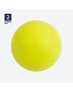 Decathlon Massage Ball Foam Ball Yoga Fitness Deep Muscle Relaxation Foot Wrist Rehabilitation Training CROB Lemon Yellow-2720535