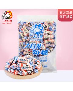 White Rabbit Creamy Candy 500g (Approx. 90 Pieces) Classic Original Flavor, Wedding Candy, Original Factory Bag, Shanghai Specialty Snack