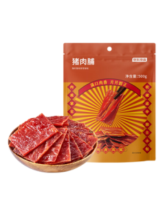 Jingdong Jingzao Jingjiang Pork Jerky 500g, No Other Meat Added, Dried Meat Snack, Specialty Snack