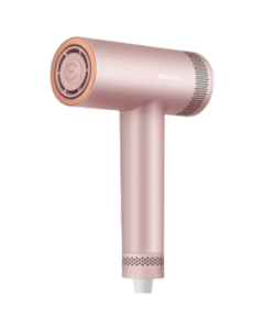 PHILIPS High-Speed Hair Dryer for Home Use, 360 Million Negative Ions with Scalp Care Technology, Magnetic Nozzle, Quick-Drying & Hair Protection, BHD737 Water Light Pink