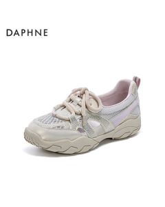 Daphne Versatile German Training Shoes Women's Summer New Thick-Sole Comfortable Casual Shoes 4025101756 Hollow Pink 38