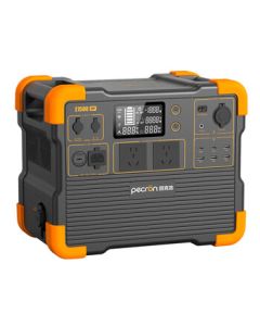 Pecron Outdoor Power Station 220V High Capacity 2200W Fast Charging Portable Power Supply for Car Camping Travel Emergency Solar Energy Storage Battery E1500LFP