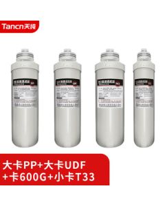 Tianchun Big Cartridge PP + Big Cartridge UDF + Snap-on 600G + Small Cartridge T33 Filter