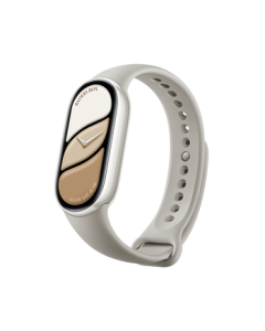 Xiaomi (MI) Band 10 Ceramic Edition Platinum Gray Smart Band Professional Sports Health Monitor Sleep Management Heart Rate Blood Oxygen Long Battery Life Sports