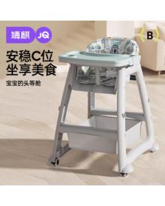 JOYNCLEON Baby High Chair – KFC-Style Home Dining Chair with Multi-Function, Extra Sturdy & Thick Frame, Green Jyp152692
