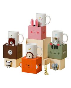 Hewuxi Cartoon Mug HYX-PES0802 (Random Pattern) Ceramic Cup