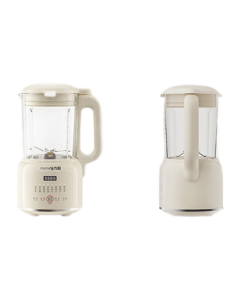 Joyoung Soymilk Maker, 1.2L Blender for Home Use, Multi-functional Juicer, Baby Food Maker with One-touch Self-cleaning, Fine Grinding & No Filter Needed [Cream White] DJ12X-D135