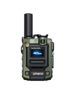 UNIKOO Walkie Talkie Nationwide Coverage Unlimited Distance 4G National Intercom 5000KM Public Network with SIM Card for Hotels, Construction Sites, Outdoor Professional Wireless Handset NET Iron Man 1