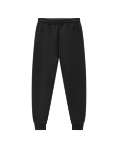 JingDong JingZao [High Elasticity & Easy Care] Classic Men's Sweatpants for All Seasons, Easy-Care Sports Tapered Pants, Black XL