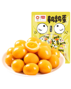 Panpan Quail Eggs Braised Snacks Ready-to-Eat Delicacy Salt-Baked Flavor 400g/Bag