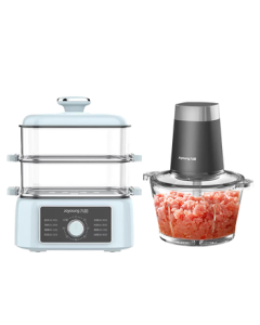 Joyoung 300 Series Appliance Combo 1 - Meat Grinder S18-LA189 + Electric Steamer