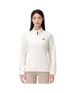 Pelliot Outdoor Fleece Jacket for Men and Women, Autumn/Winter Polartec 200 Warm Polar Fleece Jacket Coat 124310192 White S