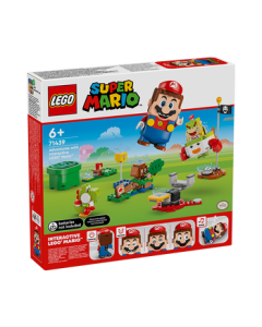 LEGO Mario 71439 Adventure with Mario Building Blocks Toy for Boys and Girls, Children's Gift for Qixi Festival