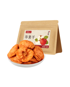 Muguo Ren Dried Apples 500g, Individually Packed, No Additives, Low Fat, High Fiber, Fuji Apple Snacks