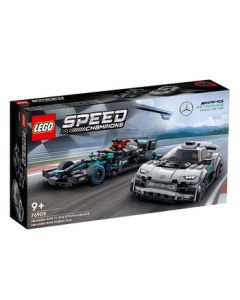 LEGO (LEGO) Building Blocks Super Racing Car Assembly Toy Mercedes Racing Car Model for Boys and Girls