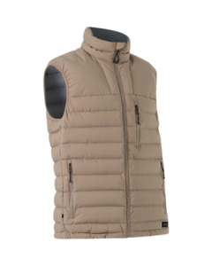 Decathlon Vest Men's Lightweight Warm Winter Sports Jacket Unisex - Light Beige XL-4689685