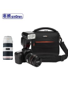 Saiteng (statin) KB02E DSLR/Mirrorless Universal Camera Bag - Holds One Body, Two Lenses or One Lens and Flash - Casual Minimalist Design Fits 70-200mm Lens