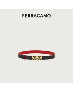 Ferragamo Women's Reversible Adjustable Gancini Belt 0786310_C _ 85 Gift for Girlfriend