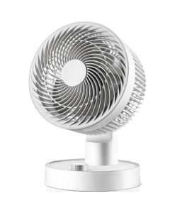 Konka (KONKA) Air Circulator Fan, Household Desk Fan, Quiet Energy-Saving Turbo Convection Ventilation Fan, Oscillating Electric Fan, AC Fixed-Speed Mini Fan, Air Conditioner Companion KF-XH2012S