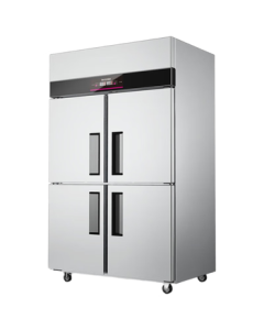 Lecon (lecon) Four-Door Commercial Refrigerator Freezer Vertical Back Kitchen Dual-Temperature Engineering Model - Four-Door Freezer Version Enterprise Procurement LC-J-YDG04D