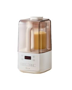 Bear Low-Noise Blender 1.5L, Fully Automatic Soy Milk Maker, Juicer, Food Processor, Baby Food Maker with Multi-Function, No-Filter Design, 3-4 Person Capacity F01G1