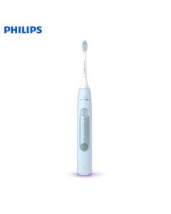 PHILIPS Sonic Electric Toothbrush DiamondClean 3Pro for Adults, Deep Cleaning, Couples Set, Crystal Blue HX5262/06