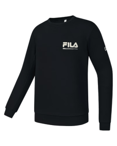 FILA Official Men's Hooded Sweatshirt 2025 Autumn New Fitness Sport Basic Knit Long-Sleeve Top