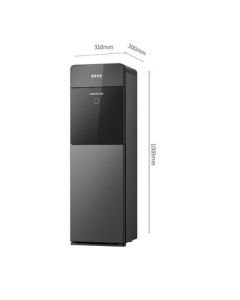 Joyoung Water Dispenser, Household Double-Door Bottom-Loading Vertical Standing Push-Cup Water Dispenser with Cabinet-Style Bottled Water System [Three Outlets for Cold, Warm, and Hot Water] Low Water Reminder WS500C