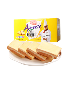 PanPan Mienie Dry Cake Biscuit Bread Crisp Breakfast Cheese Cake Snack Milk Flavor 1kg/Box