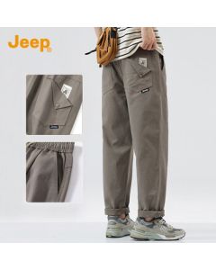 JEEP Premium Men's Casual Pants 2025 Fall New Loose Straight-leg Trendy Versatile Cargo Harem Pants
