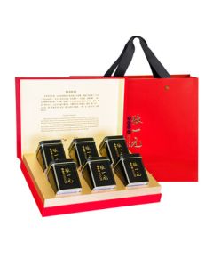 Zhang Yiyuan Jasmine Tea - Strong Aroma Premium Grade 300g Gift Box, Chinese Red Mid-Autumn Festival Gift Box, Ideal for Gifting