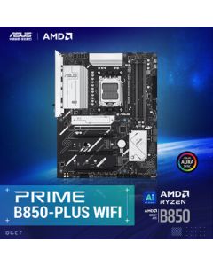 ASUS PRIME B850-PLUS WIFI Motherboard for CPU 7800X3D/9800X3D/9600X (AMD B850/Socket AM5)