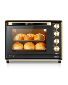 Changdi Electric Oven for Home Use, 32L Large Capacity, Multi-Sided Enamel Interior, Independent Upper and Lower Heating Control [Mid-Autumn Festival Gift]