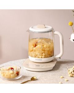 Dawoo Health Kettle Multi-function 1.8L Large Capacity Electric Kettle Tea Maker DYYS-18L80E Tassel White