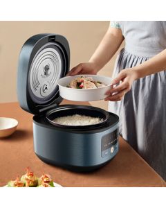 Bear Electric Rice Cooker 5L Large Capacity Smart Fast Cooking with Preset Timer Non-Overflow DFB-P50E1