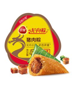 Sanquan Pork Zongzi 455g/Bag/6pcs XN