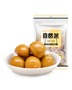 Natural Style Salt-Baked Flavored Quail Eggs 500g/Bag (Approx. 60 Pieces) Marinated Eggs Snack Gift Pack Office Snacks and Treats