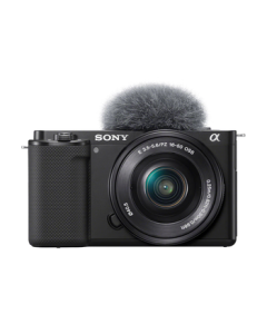 Sony (SONY) ZV-E10L APS-C Mirrorless Camera Standard Lens Kit Stylish Body Precise Autofocus VLOG APS-C Sensor Black