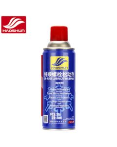 Haoshun Bolt Loosener Rust Remover, Anti-Rust Lubricant, Noise Reducer, Rust Release Agent, Metal Cleaner, Screw Loosening Rust Oil Spray Model: H-1098 450ml 1 Bottle