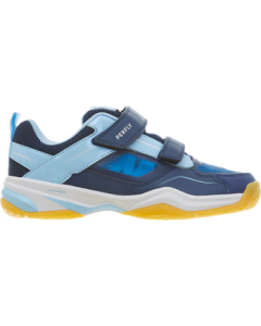 Decathlon Kids Badminton Shoes Training Sports Shoes PERFLY Navy Blue Lace-Up - Children's Sizes 33-44 62806