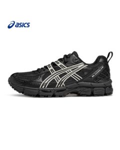 ASICS Men's Durable Breathable Trail Running Shoes GEL-KAHANA 8 SP Black/White 42.5