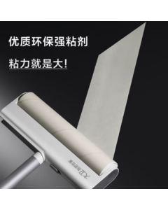 David David David Lint Roller with Tear-off Sheets, Foldable Hair Remover Set with 5 Refills and Storage Box G1