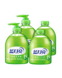Blue Moon Aloe Antibacterial Hand Wash 500g×2 + Aloe Antibacterial Hand Wash Refill 500g×2 (Unit: Set)