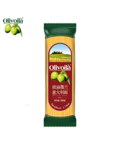 Olivoil Italy Pasta 500g Durum Wheat Spaghetti Children Noodles Instant Mixed Noodles Straight