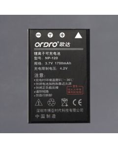 ORDRO HDV Digital Camera Dedicated Rechargeable Battery NP120