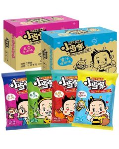 Uni-President Xiao Dangjia Crispy Noodles - Childhood Nostalgic Snack Crunchy Noodles [Mixed Flavors 20g*48 Packs] Whole Box Pack