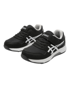 ASICS Kids' Shoes 2024 Spring/Summer Unisex Children's Sneakers Breathable Casual Durable LAZERBEAM Black 28.5